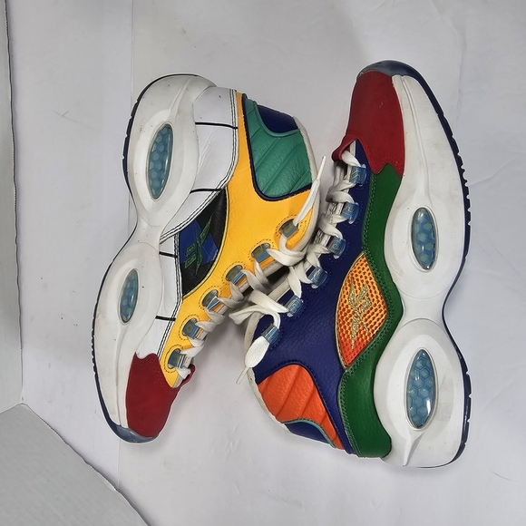 Reebok Concepts x Question Mid Draft Class Sz 8 Shoes Sneakers Men's - Picture 15 of 16